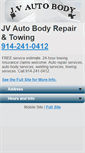 Mobile Screenshot of jvautorepairofbedfordhills.com